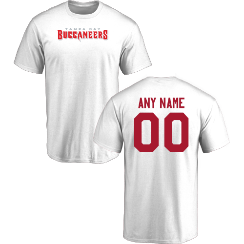 Men Tampa Bay Buccaneers Design-Your-Own Short Sleeve Custom NFL T-Shirt->->Sports Accessory